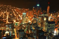CHICAGO skyline from sears tower