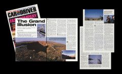 Car & Driver Magazine, Robbie Knevil Grand Canyon Jump