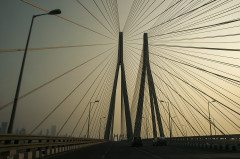 INDIA BOMBAY Sea Link Bridge Trusses