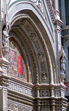 ITALY FLORENCE Duomo Entrance