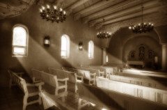 OLD CHURCH San Luis Colorado Interior